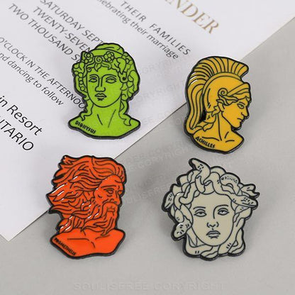 Mythological Figure Pins