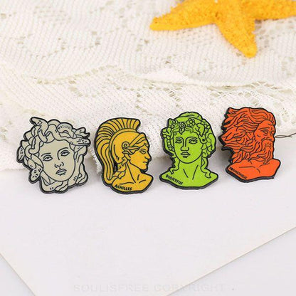 Mythological Figure Pins