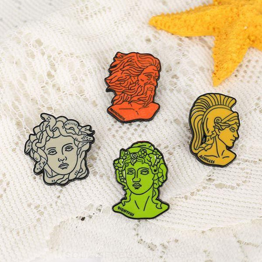 Mythological Figure Pins