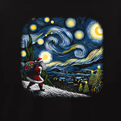 Santa Claus Under The Starry Night Ⅰ