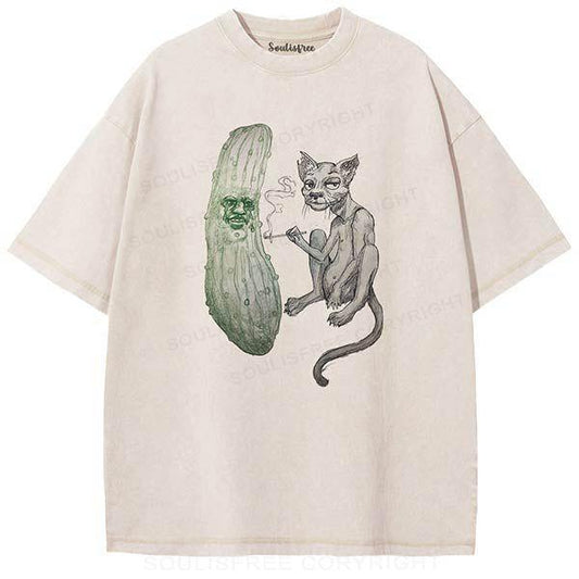 The Story Of The Cucumber And The Cat