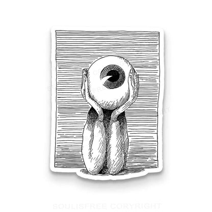 The Eye of the Beholder 1PC Sticker