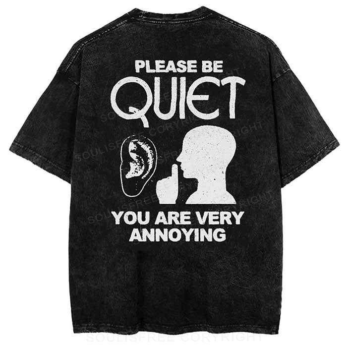 Please Keep Quiet