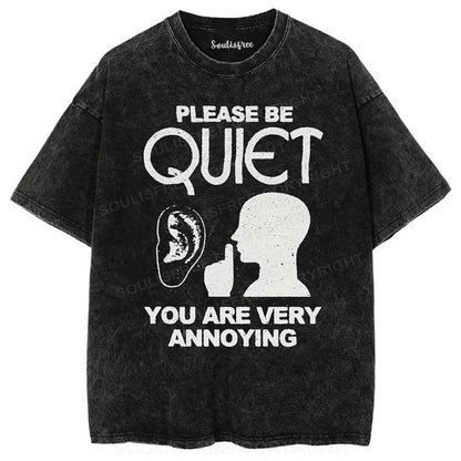 Please Keep Quiet