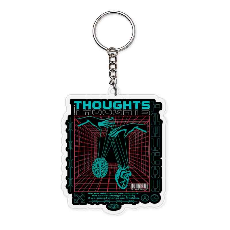 A Clash Of Ideas Keychain