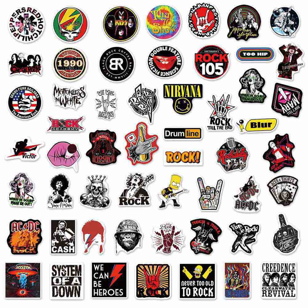 Musical Graffiti Series 54PCS Stickers