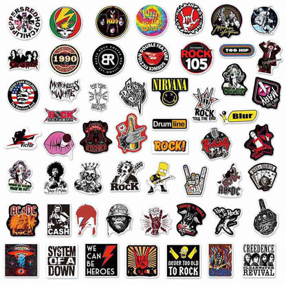 Musical Graffiti Series 54PCS Stickers