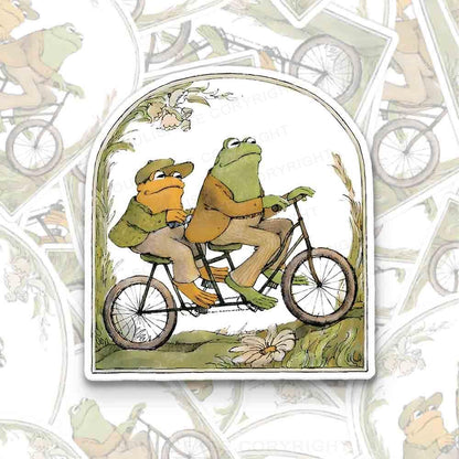 Frog Couple 1PC Sticker