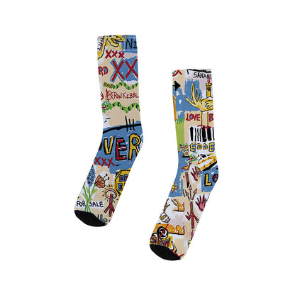 Lovers Full Print Socks