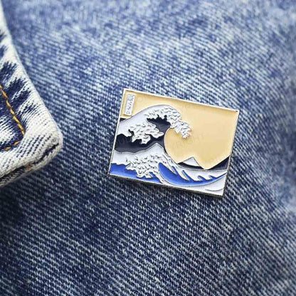 In The Waves Pins