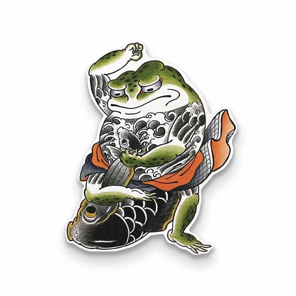 Violent frogs 1PC Sticker