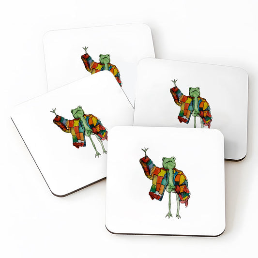 Stylish Frog Drink Coaster