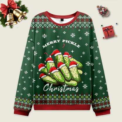 Christmas Pickles Ugly Christmas Sweater