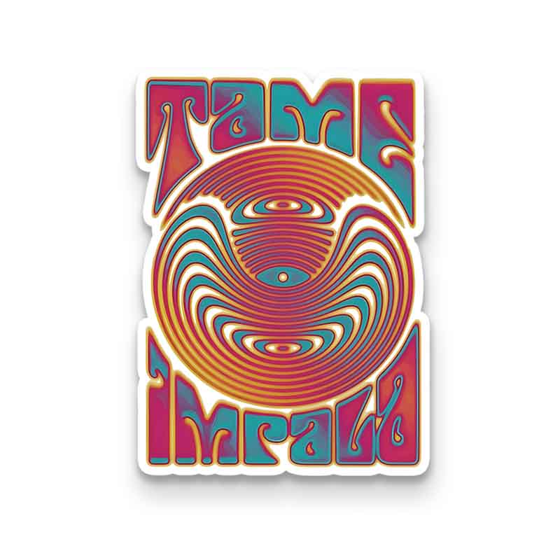 Psychedelic Moment 1PCS Stickers