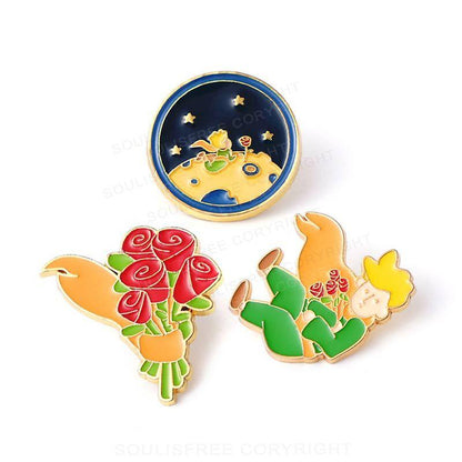 The Little Prince And The Fox Pins