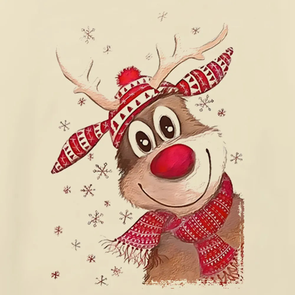 Happy Red-Nosed Deer Ⅰ