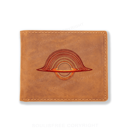 Planet Aperture Leather Wallet