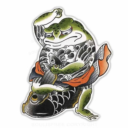 Violent frogs 1PC Sticker