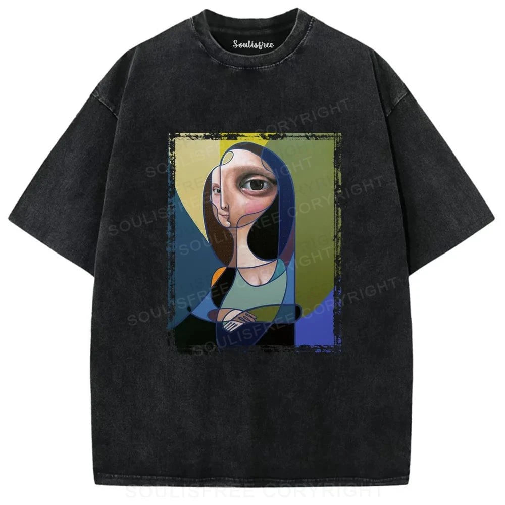 Abstract Mona Lisa