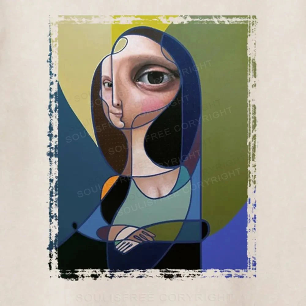 Abstract Mona Lisa