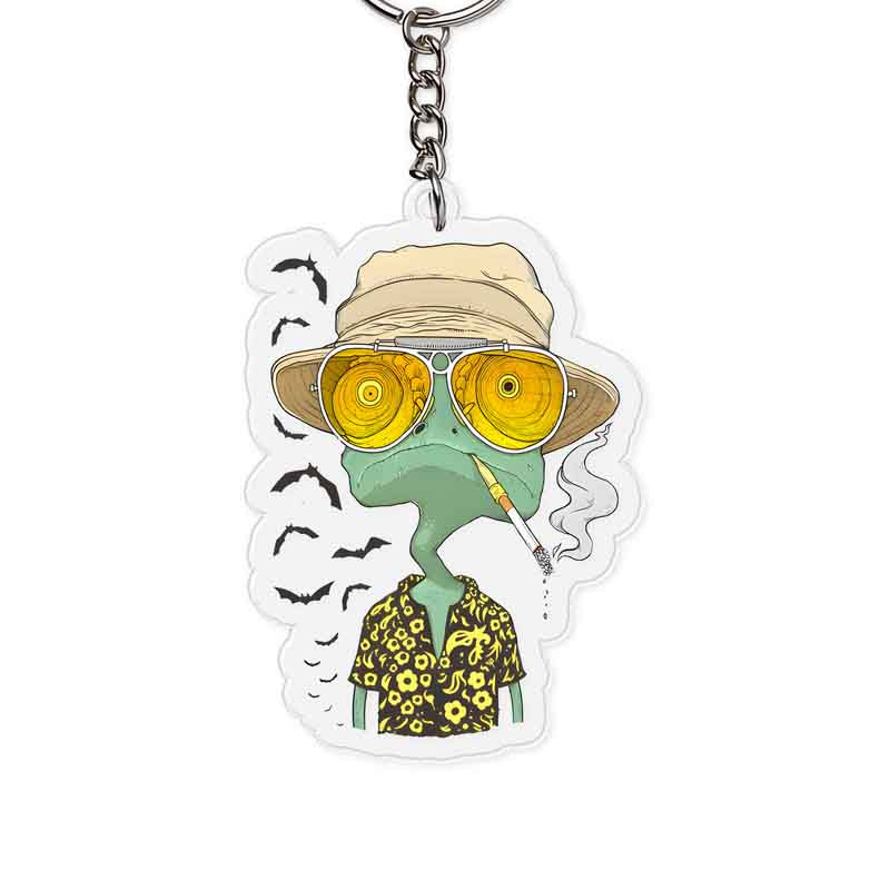 On Vacation Keychain