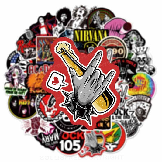 Musical Graffiti Series 54PCS Stickers