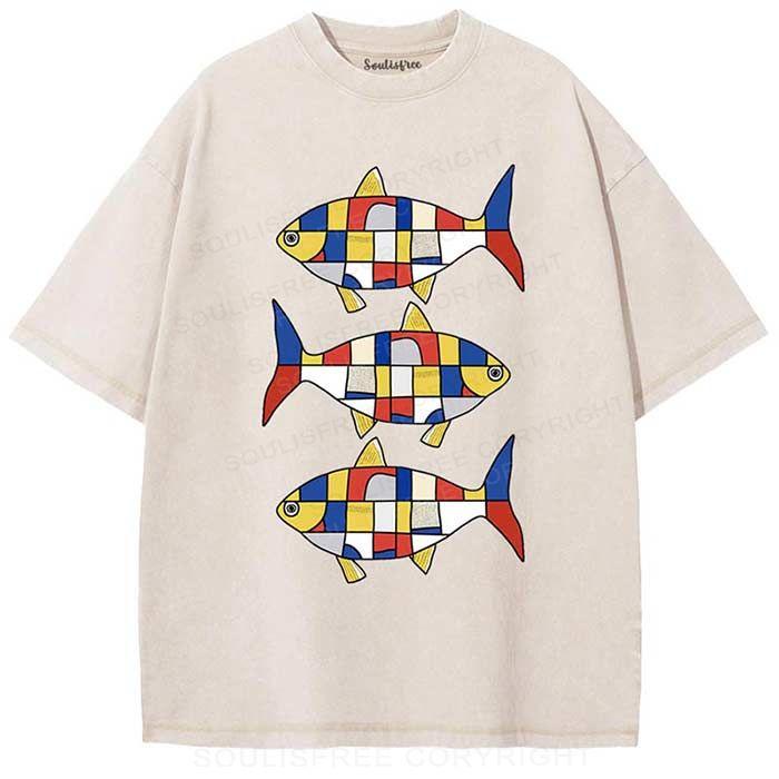 Mondrian Fish