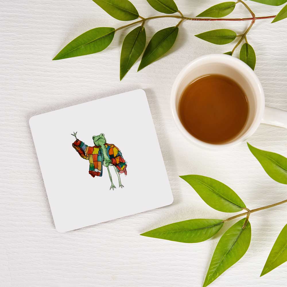 Stylish Frog Drink Coaster