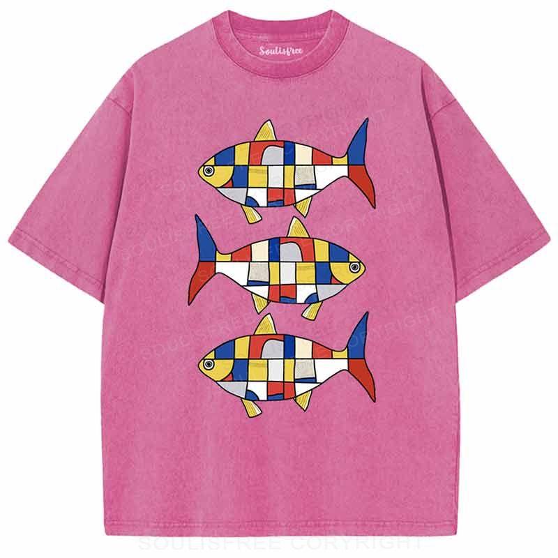 Mondrian Fish