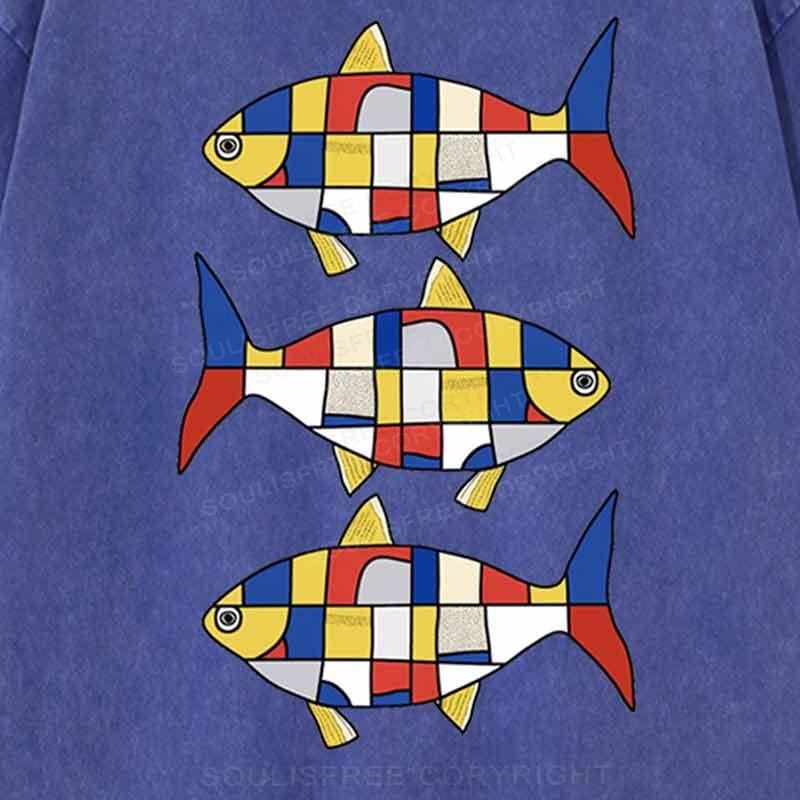 Mondrian Fish