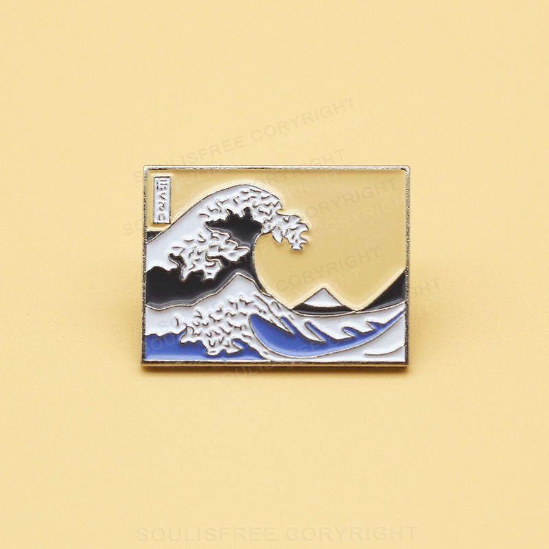 In The Waves Pins