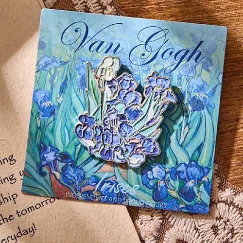 Van Gogh Flowers Pins