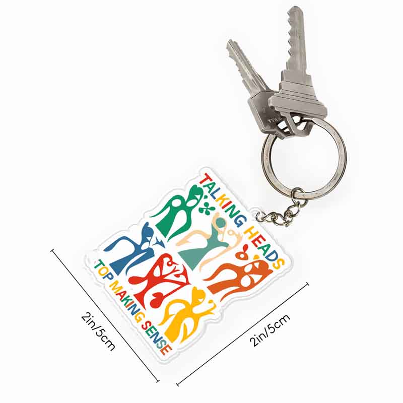 Talking Heads No Longer Makes Sense Keychain