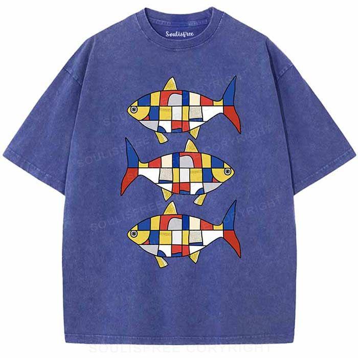 Mondrian Fish