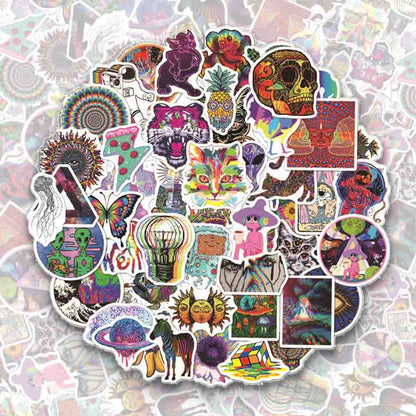 Hippie 100PCS Stickers