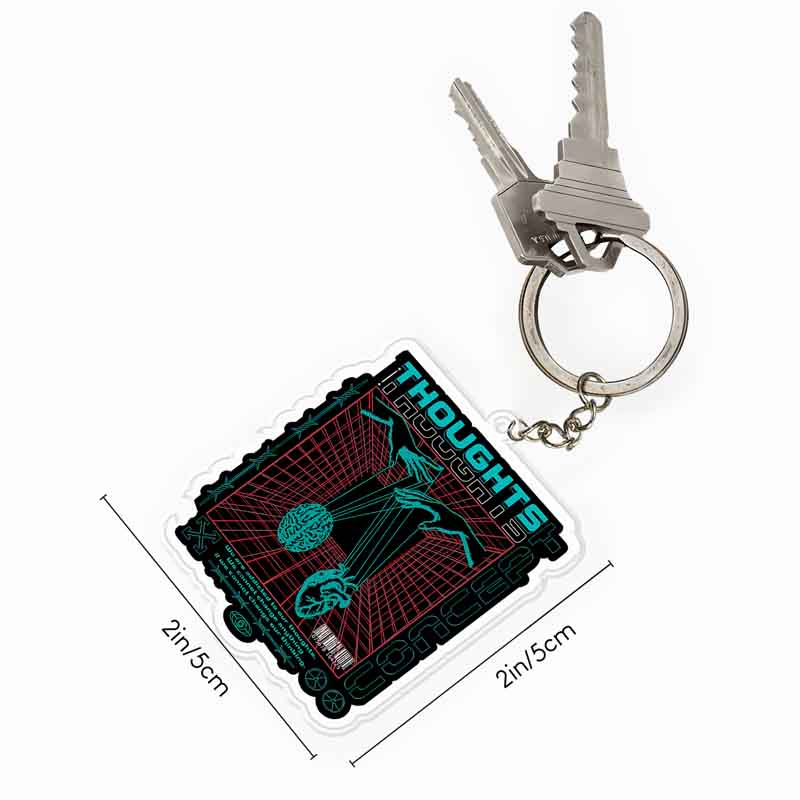 A Clash Of Ideas Keychain