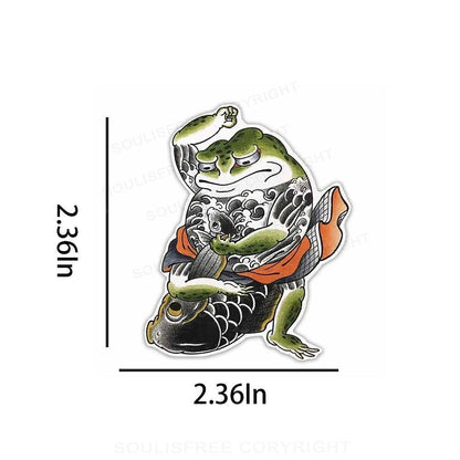 Violent frogs 1PC Sticker