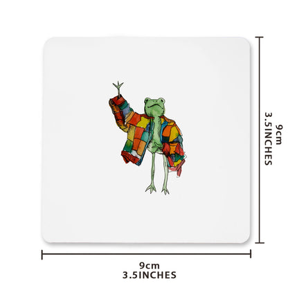 Stylish Frog Drink Coaster