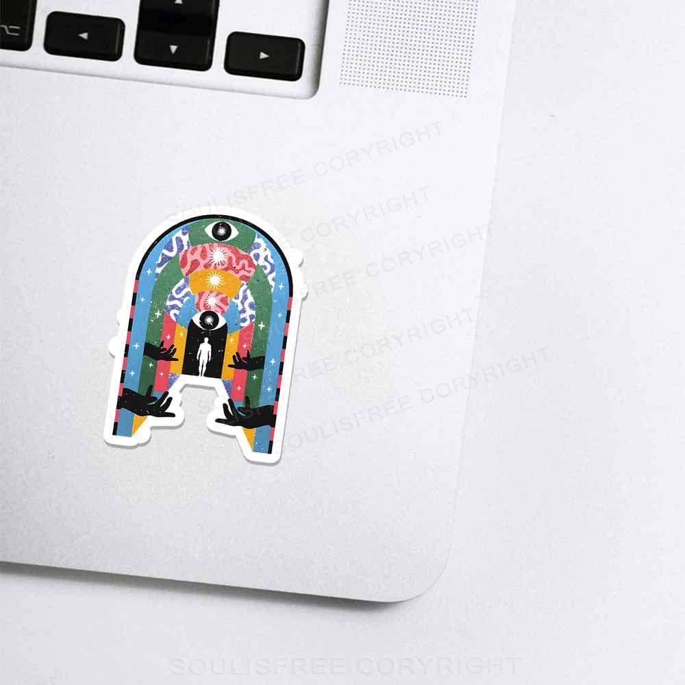 Warm Welcome 1PC Sticker