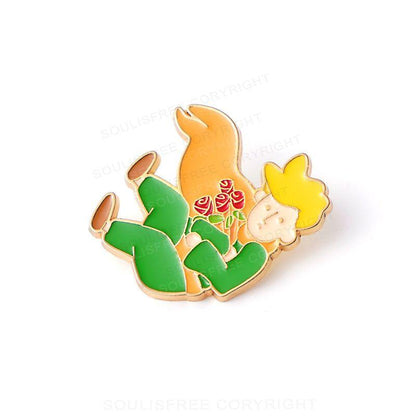 The Little Prince And The Fox Pins