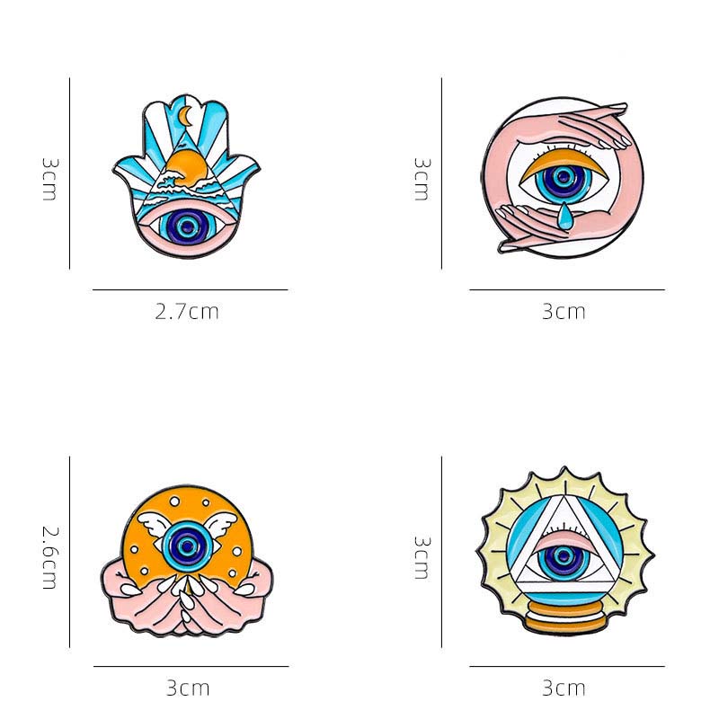 Blue Eyes Series Pins