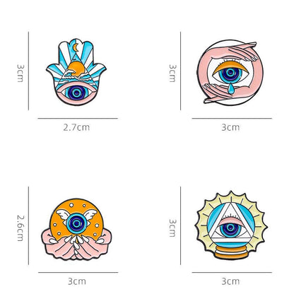 Blue Eyes Series Pins