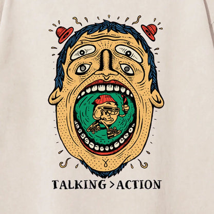 More talking than Action