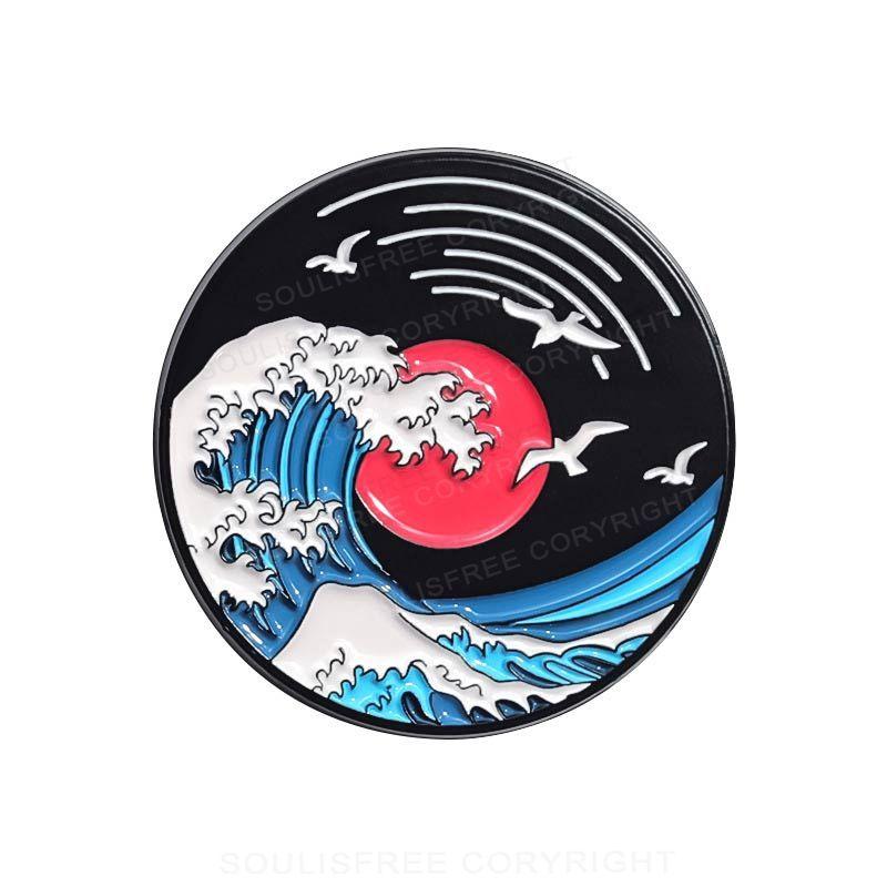 Wave Series Pins