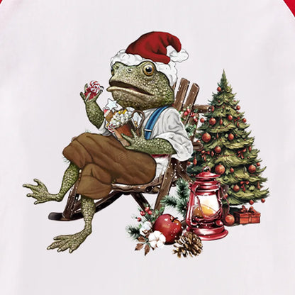 Mr. Toad Enjoying Christmas Food  XI