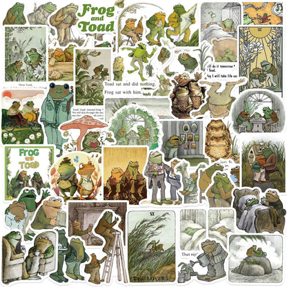 Frogs and toads 50PCS Stickers