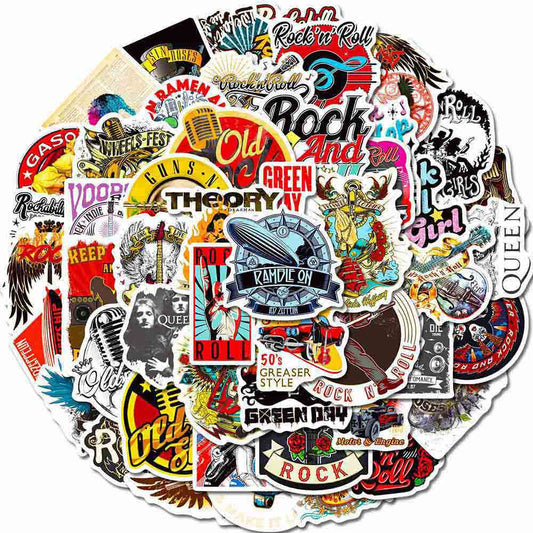 Retro Reverb 50PCS Stickers