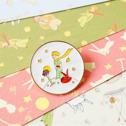 The Little Prince rose shape  Pins