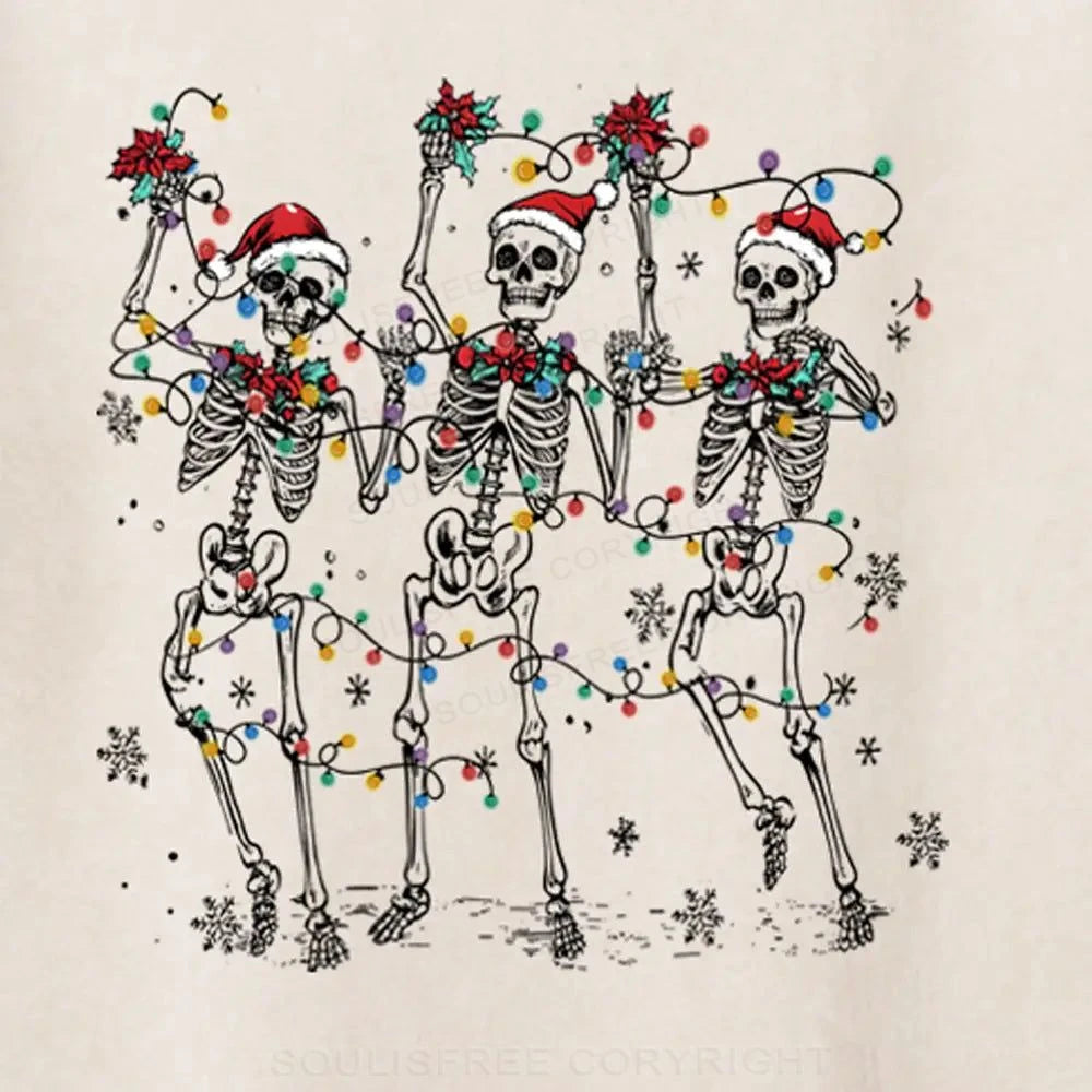 Skull Christmas Dance