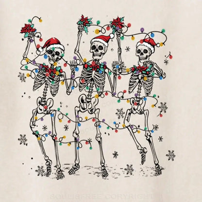 Skull Christmas Dance